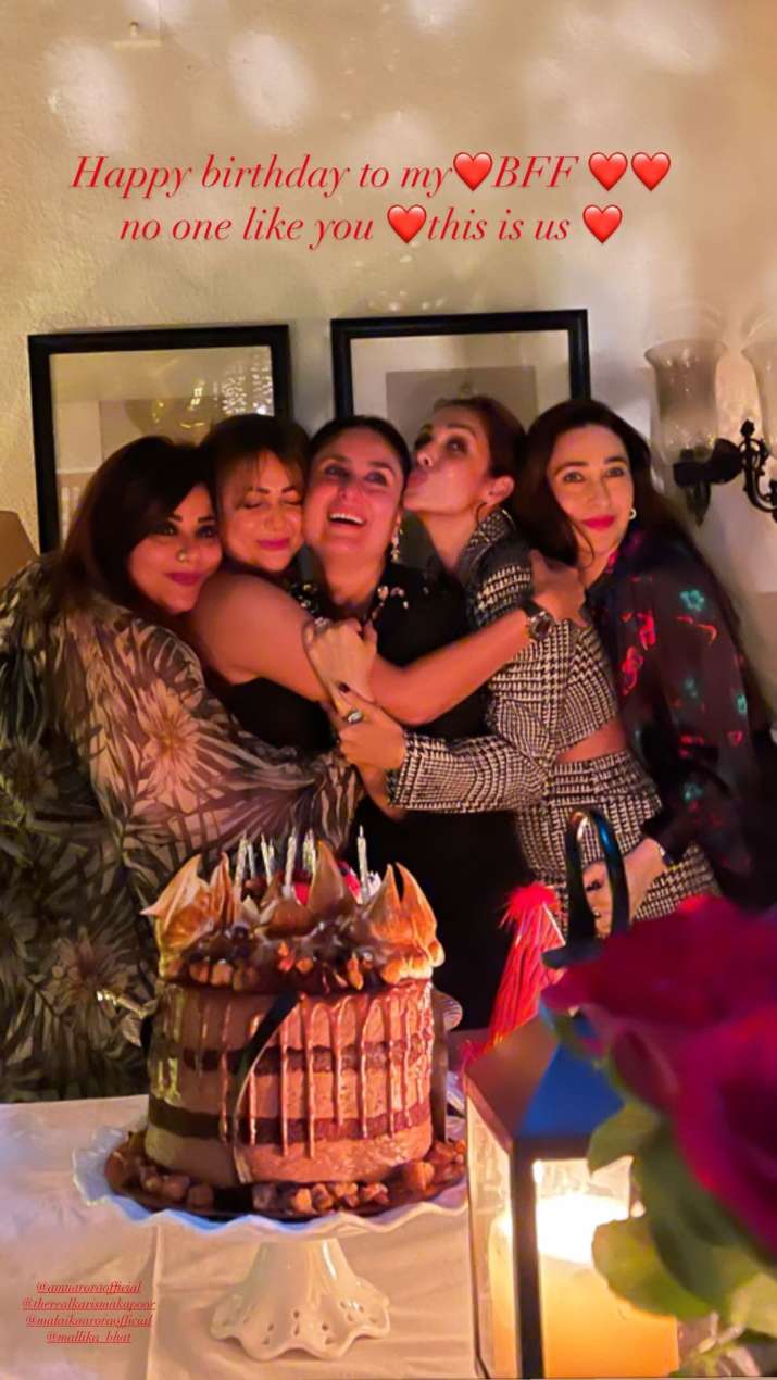 India Tv - amrita arora b'day picture