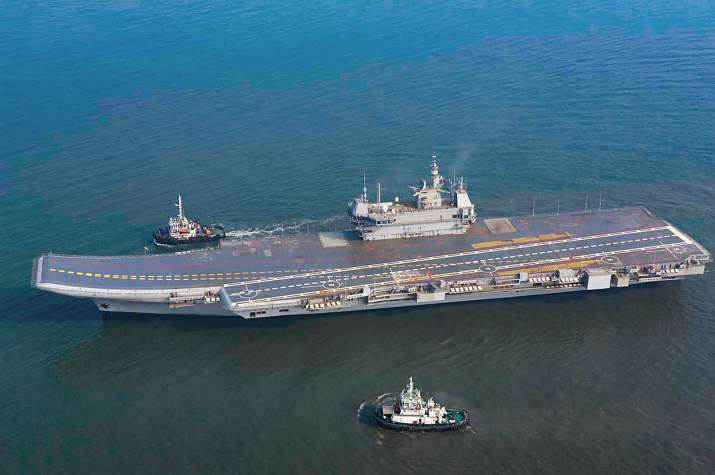 India's first Indigenously-built Aircraft Carrier INS Vikrant delivered to Navy
