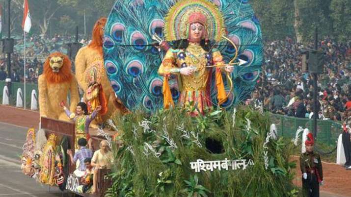 Tableau of West Bengal at Republic Day Parade in Delhi 