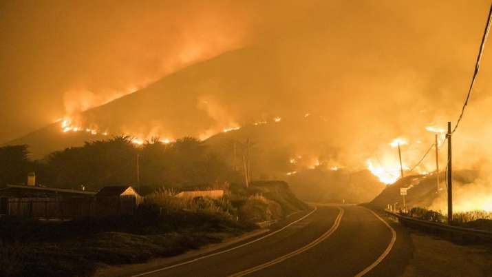 wildfire, california, big sur, wildfire prevention, latest international news updates, california
