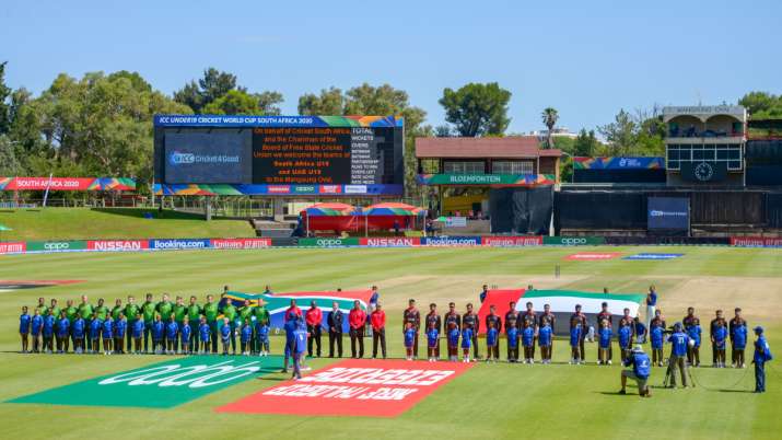 General view during the 2020 ICC U19 World Cup match between South Africa and United Arab Emirates a
