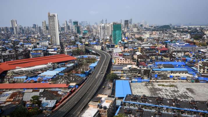 A view from the top of the JJ flyover in Mumbai.  (representative image)
