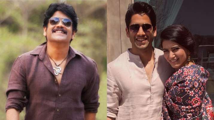 Nagarjuna, Naga Chaitanya, Samantha Ruth Prabhu