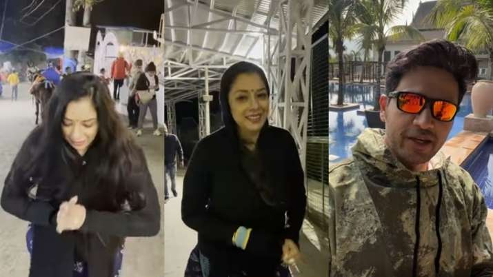 Rupali Ganguly posts video from Vaishno Devi trip on New Year; co-star Gaurav Khanna reacts