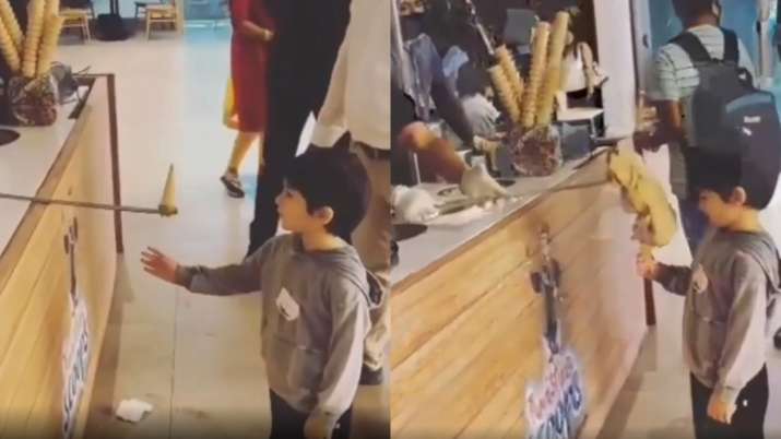Taimur Ali Khan tricked by Turkish ice cream vendor in THIS unseen video leaves fans awestruck