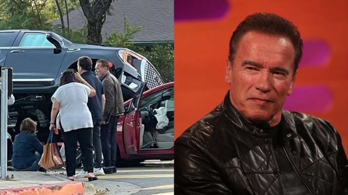 Arnold schwarzenegger car accident