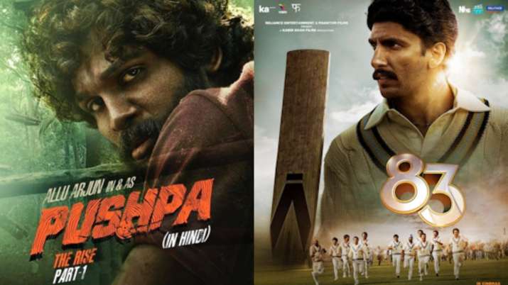 Box Office Report: Allu Arjun’s Pushpa Hindi dub, Ranveer Singh’s ’83 in race for Rs 100 cr finish