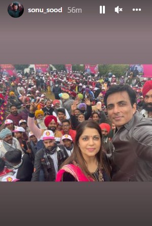 India Tv - Sonu Sood distributes 1000 bicycles to school students & social workers in hometown Moga