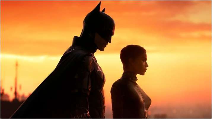 The Batman and Catwoman come together in the latest poster of DC superhero film