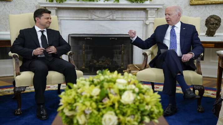 Joe Biden calls Ukrainian president; commits to supporting its sovereignty, territorial integrity