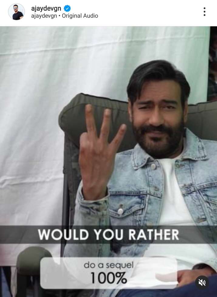 India Tv - Ajay Devgn's Instagram post