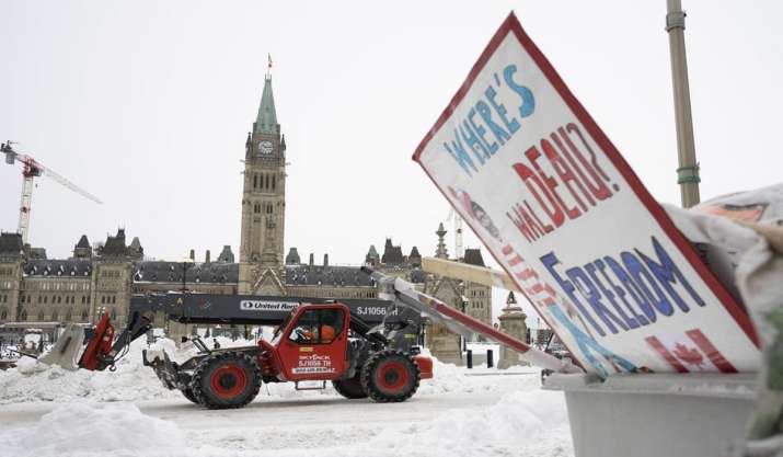 Canada's protests settle down, but could echo in politics