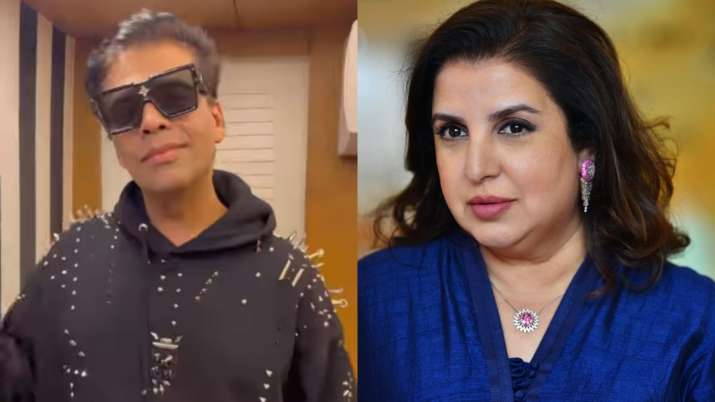 Karan Johar, Farah Khan hilarious banter video Shahenshah hoodie leaves Alia Bhatt & others go ROFLing