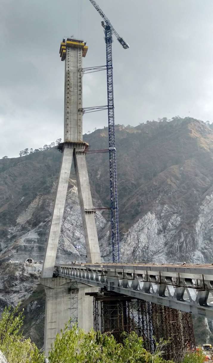 India Tv - Khad bridge, Udhampur Srinagar Baramulla railway line
