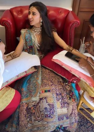India Tv - Anmol Ambani's Mehendi ceremony with Krisha Shah;