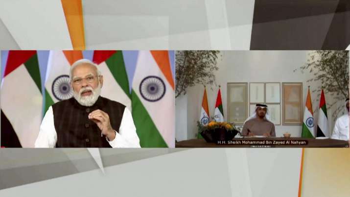 Uae To India By Road Map India And Uae Ink Comprehensive Trade Pact; Release Roadmap To Further  Boost Ties | India News – India Tv