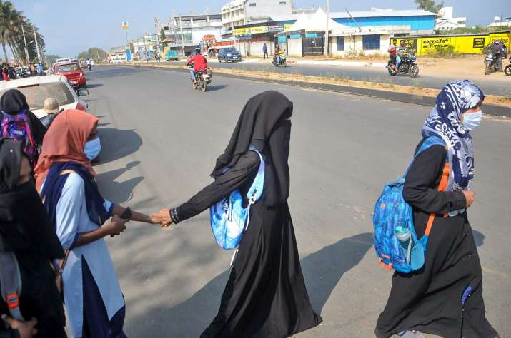 Karnataka schools reopening classes 9 10 on Monday February 14 CM Basavaraj Bommai hijab controversy