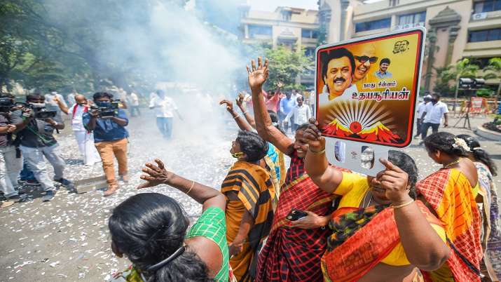 DMK notches thumping win in Tamil Nadu urban civic polls, BJP outperforms regional players