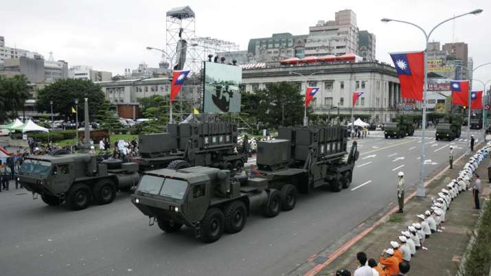 Taiwan's US-made Patriot surface to air missile batteries