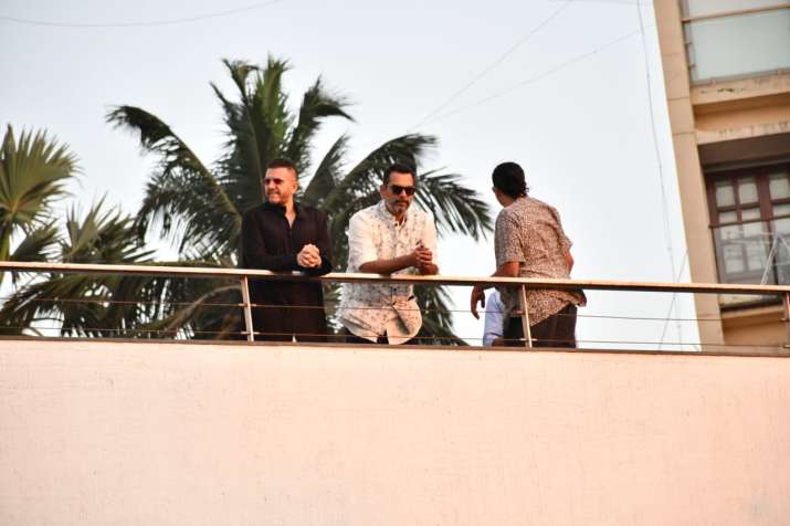 India Tv - Celebs spotted at Farhan's Mumbai residence