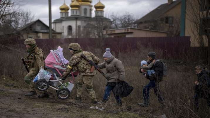 Russia Ukraine War LIVE Updates: Russia strikes near Ukrainian capital Kyiv; port city under siege