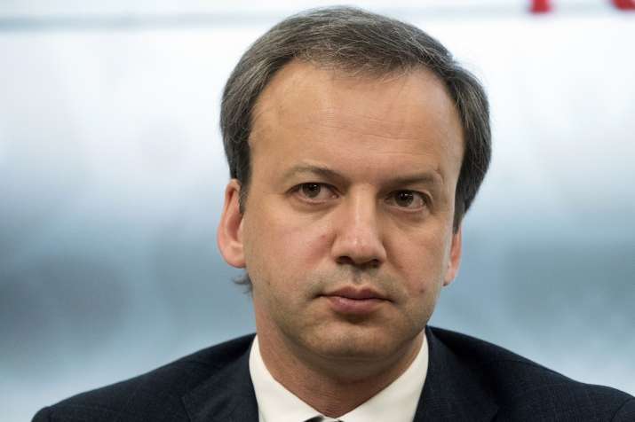 India Tv - Russian Deputy Prime Minister Arkady Dvorkovich attends a news conference on environmental and economic impact of the WC2018 in Moscow, Russia on April 25, 2018. Dvorkovich once served as Russia's deputy prime minister and is currently chairman of the International Chess Federation, or FIDE. He criticized the war with Ukraine in comments made to Mother Jones magazine on March 14, 2022 and came under fire from the Kremlin's ruling party.