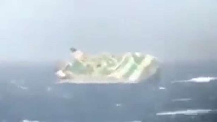 Emirati-flagged cargo ship sinks in Persian Gulf off Iran,