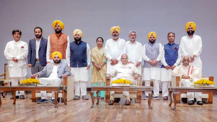 CM Bhagwant Mann big decision on employment in Punjab fulfills poll promise in first cabinet meet - Vimarsana News