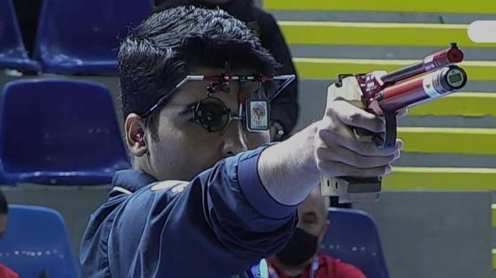 File photo of Indian shooter Saurabh Chaudhary.