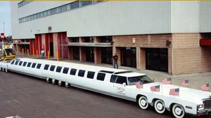 World's longest car with swimming pool, helipad is tempting netzines to live in it permanently, see pics - Vimarsana News