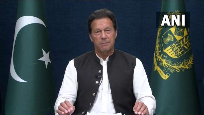 Pidato langsung Imran Khan mengatakan tidak anti India anti Amerika konspirasi asing di balik krisis politik Pakistan