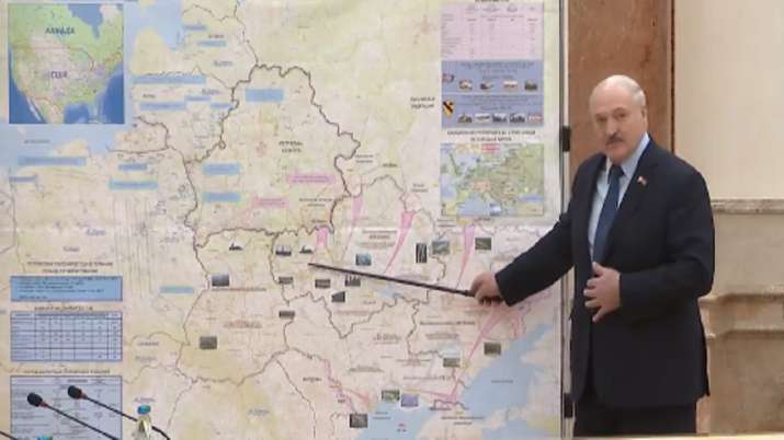 Ukraine And Belarus Map Will Moldova Be Next Ukraine? Photo Of 'Battle Map' With Belarus President  Goes Viral | World News – India Tv