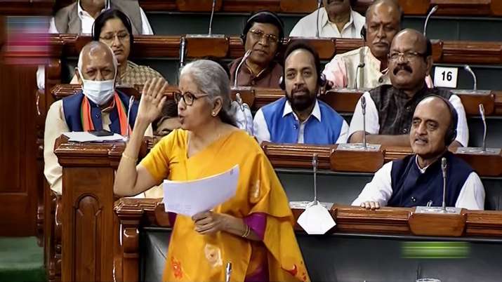Union Finance Minister Nirmala Sitharaman speaks in public