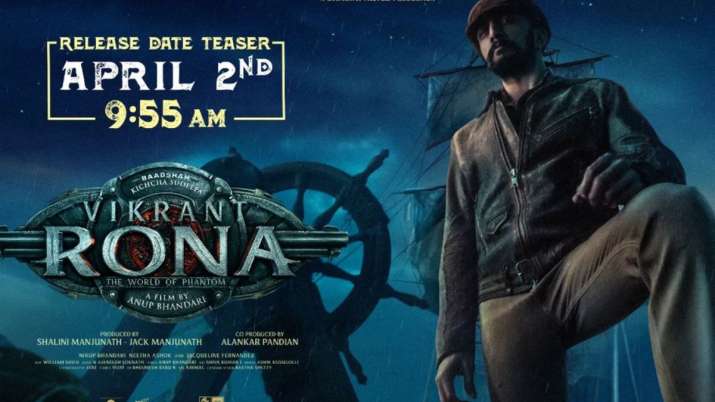 Vikrant Rona: Kichcha Sudeepa to treat fans with release date, teaser on April 2 - Vimarsana News