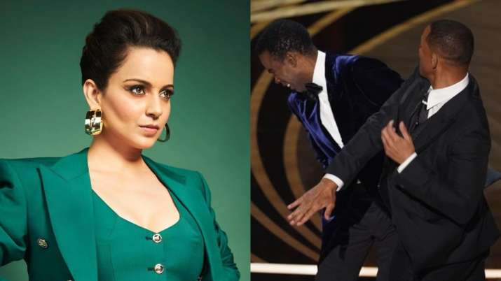 'Hope he comes to my Lock Upp..': Kangana Ranaut reacts to Will Smith slapping Chris Rock at Oscars 2022