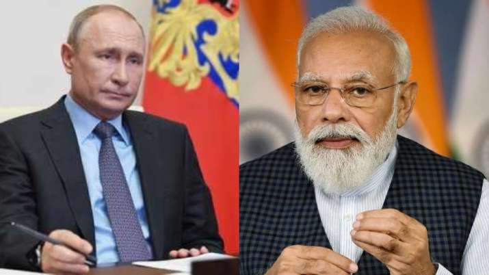 Russian President Vladimir Putin and PM Modi.