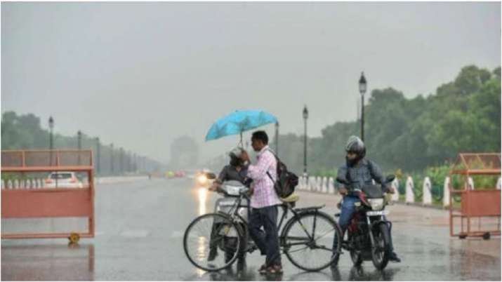Beberapa bagian Delhi-NCR menerima curah hujan, badai debu;  penerbangan terganggu sebentar |  VIDEO