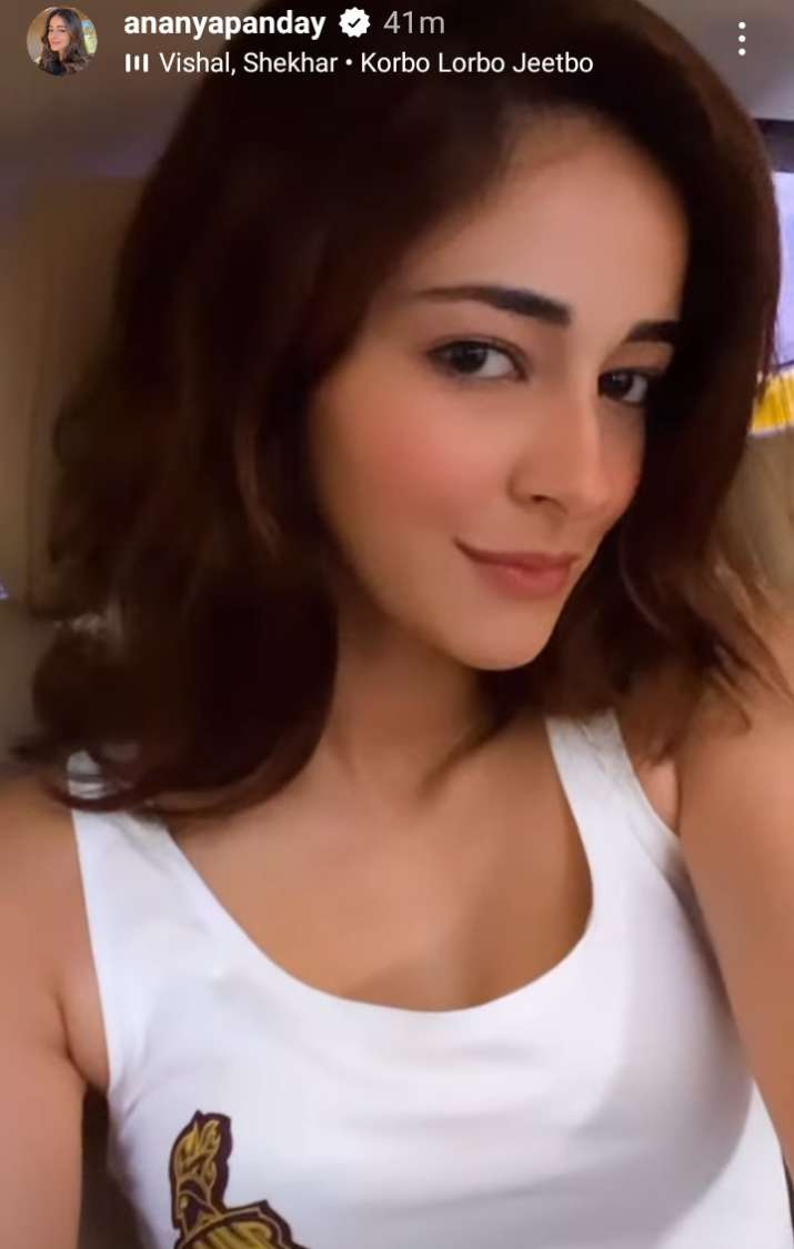 India Tv - Ananya Panday at IPL