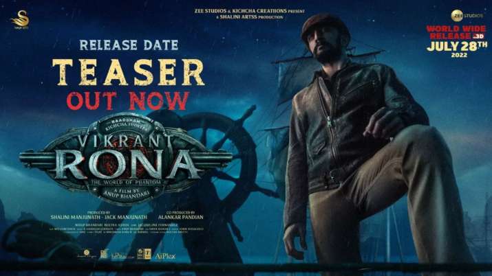 Vikrant Rona: Salman Khan launches the teaser of Kichha Sudeepa's film release date.  Watch