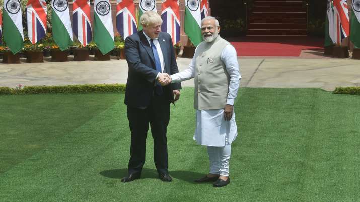 Boris Johnson India visit: India, UK decide to push for sealing ambitious free trade agreement by this year