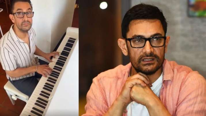 Aamir Khan plays Beethoven's melody, raises excitement around his mysterious story. OUT on April 28