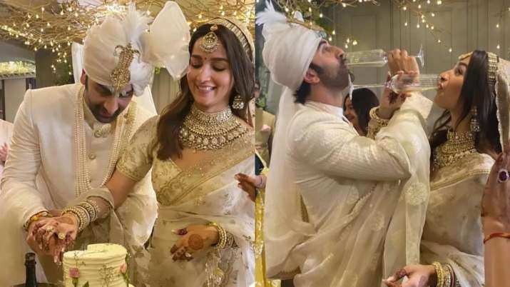 India Tv - Ranbir Kapoor's sweet gesture at wedding with Alia Bhatt