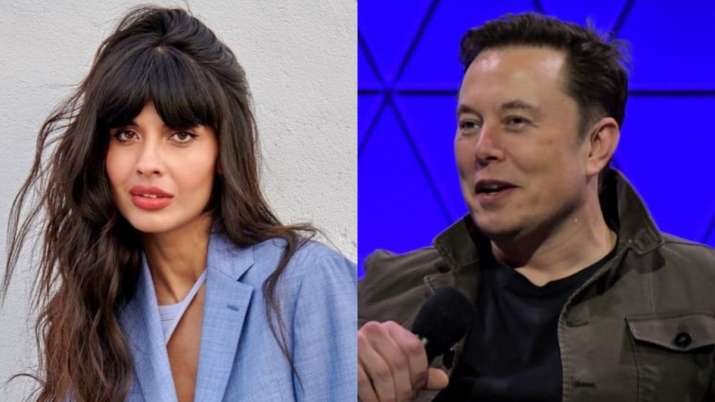 Jameela Jamil and Elon Musk