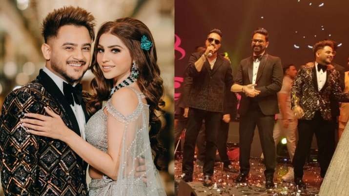 Millind Gaba gets engaged to girlfriend Pria Beniwal; Mika Singh, Sapna Choudhary and others attend | WATCH - Vimarsana News