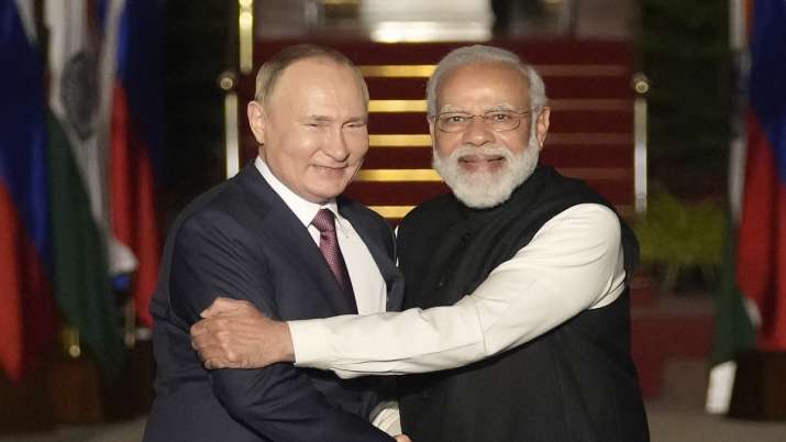 Russian President Vladimir Putin, left, and Prime Minister