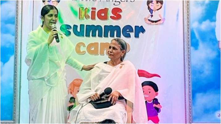 Sidharth Shukla's mother Rita spends time with children at summer camp, netizens react