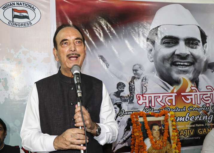 Ghulam Nabi Azad resigns from J-K Congress’ committee hours after being appointed campaign chairman