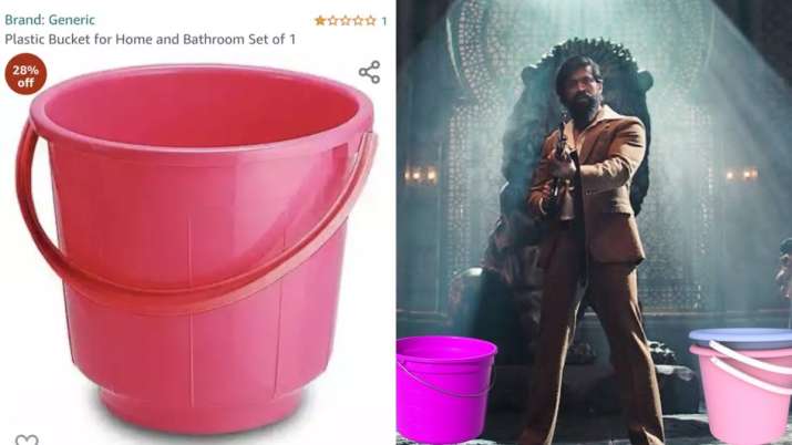 Amazon is selling plastic bucket for Rs 26,000 and Twitter has unleashed flurry of jokes and memes! - Vimarsana News