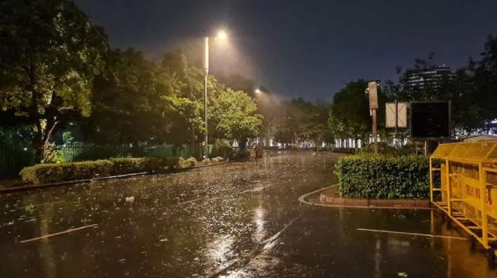 Heavy rain, thunderstorm lash Delhi-NCR; trees uprooted, flights affected