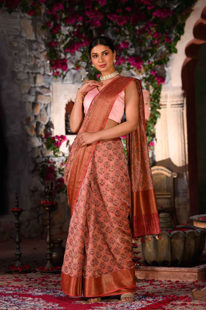 India Tv - Silk Saree by Chinaya